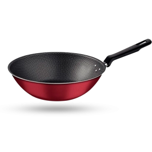 Panela Tramontina Wok Alumínio 28cm Loreto Vermelha 20395/728